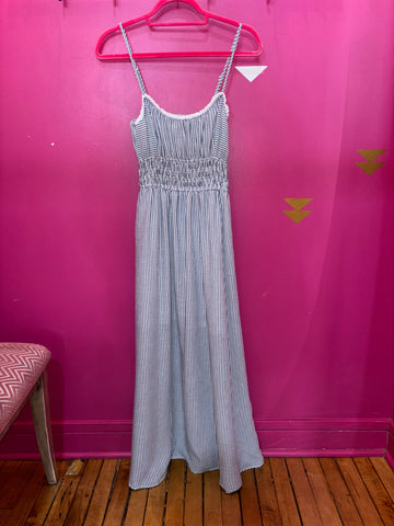 Midi Light Striped Dress