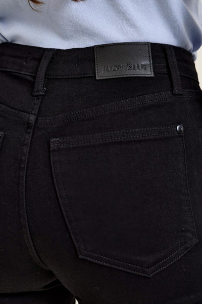 Kimberly High-Waist Tummy Control Straight Leg Jeans – Black Edit