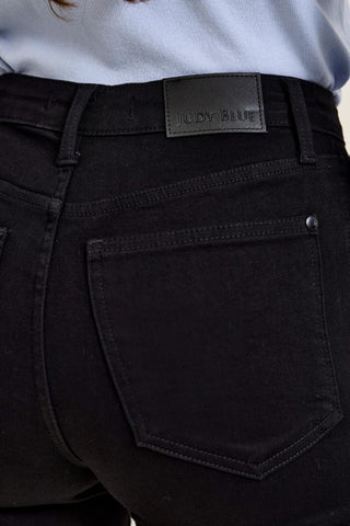 Kimberly High-Waist Tummy Control Straight Leg Jeans – Black Edit