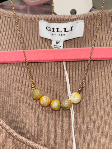 Glass Beaded Necklace