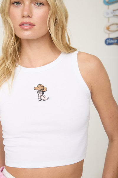 The Howdy Honey Crop Tank 🤠