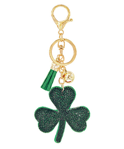 St. Patrick's Keychain Bag Charm