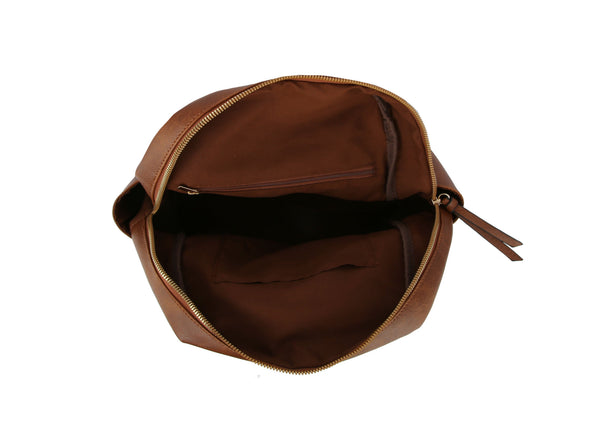 Vegan Leather Convertible Fringe Backpack/Crossbody