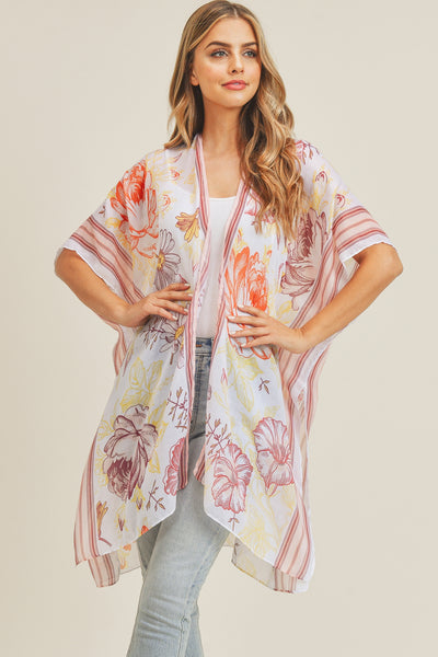 Boho Print Kimono