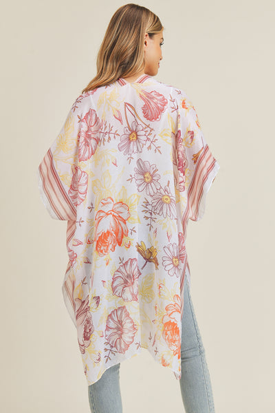 Boho Print Kimono