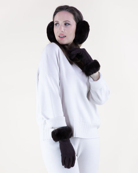 Faux Fur Earmuffs - Multiple Colors