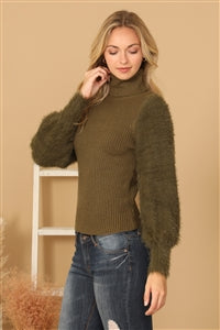 Turtle and Fur Sweater
