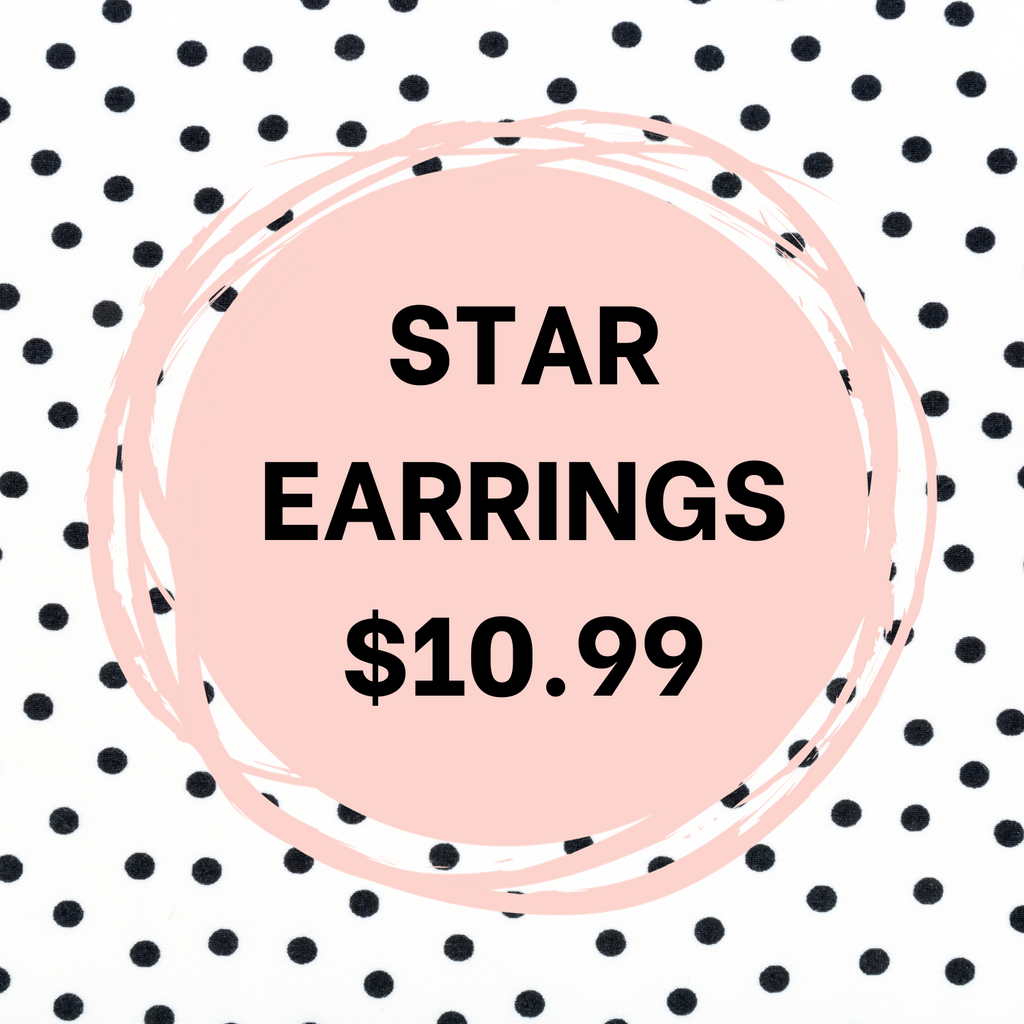 Dainty Star Earrings