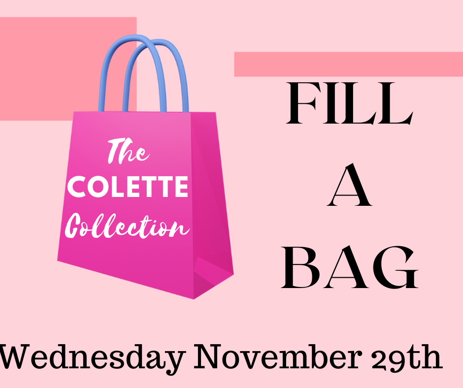 Wednesday November 29th FAB Event - Fill a Bag! Large Bag