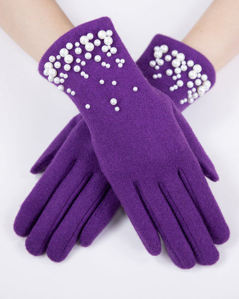 Purple Pearl Gloves