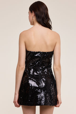 Sequin Mini Dress With Shorts