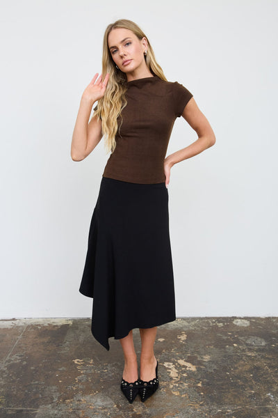 After Hours Mock Neck Top