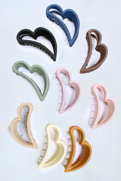 Heart Shape Jaw Clip