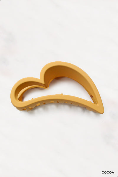 Heart Shape Jaw Clip