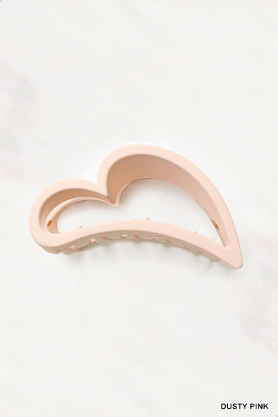 Heart Shape Jaw Clip