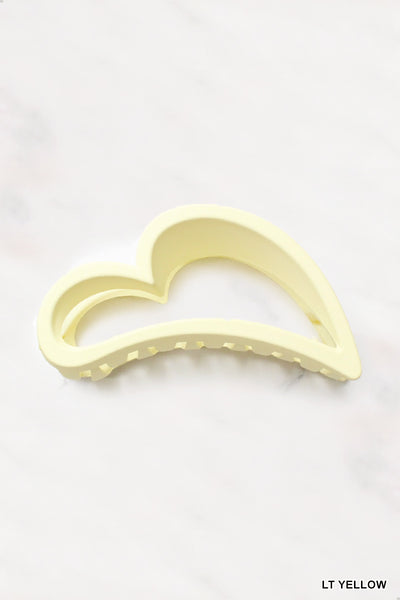 Heart Shape Jaw Clip