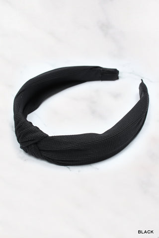 Waffle Knotted Headband