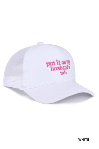 Funny Saying Cotton Embroidered Baseball Hat