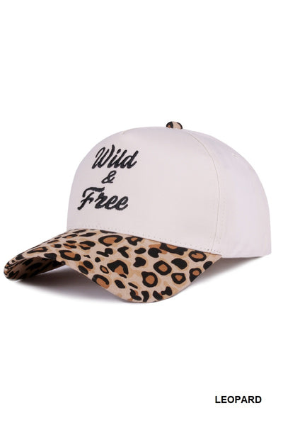 Wild & Free Canvas Cotton Hat - Sale Price
