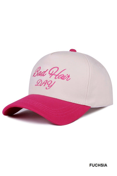Bad Hair Day Canvas Cotton Hat - Sale Price