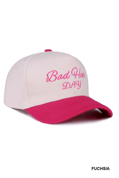 Bad Hair Day Canvas Cotton Hat - Sale Price