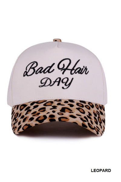 Bad Hair Day Canvas Cotton Hat - Sale Price
