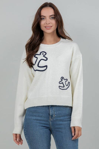 Dreamers by Debut - Double Anchor Knit Sweater
