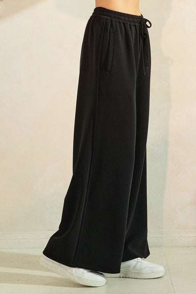 Cloud Knit Wide Leg Sweatpants