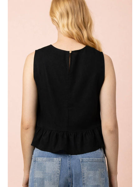 Tie It Together Ruffle Top
