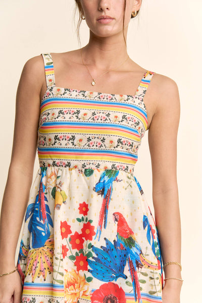 Tropical Treasure Midi Dress