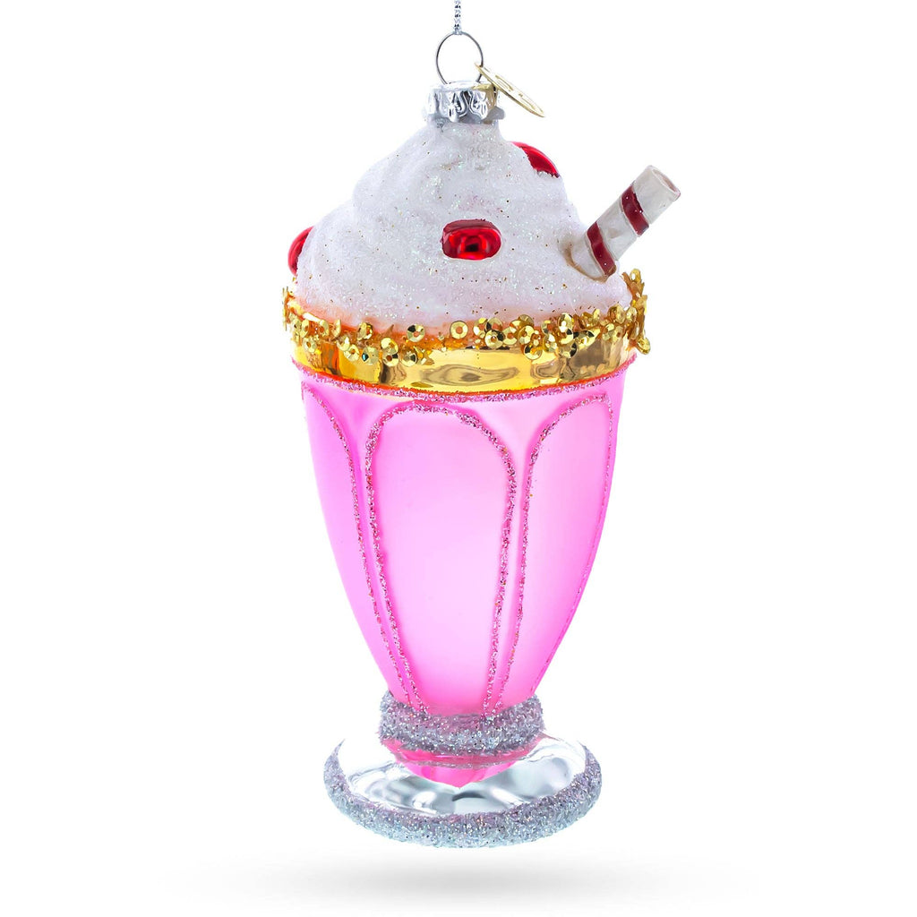 Pink Glass Shake Glass Ornament
