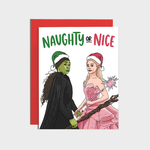 Brittany Paige - Naughty or Nice Witch Holiday Card
