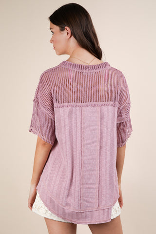 Oversized Knit Casual Top