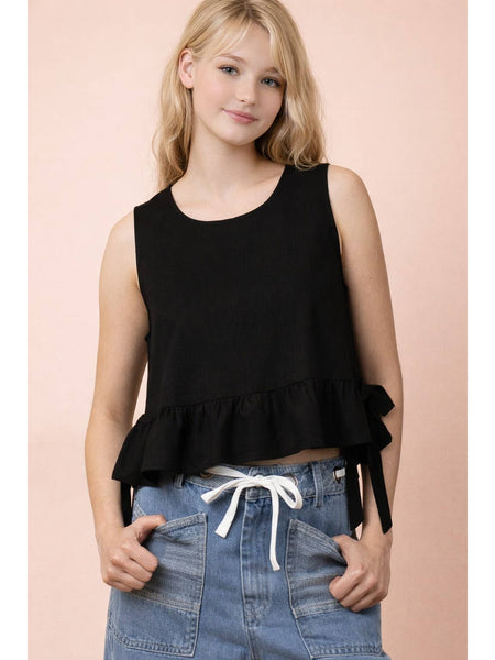 Tie It Together Ruffle Top