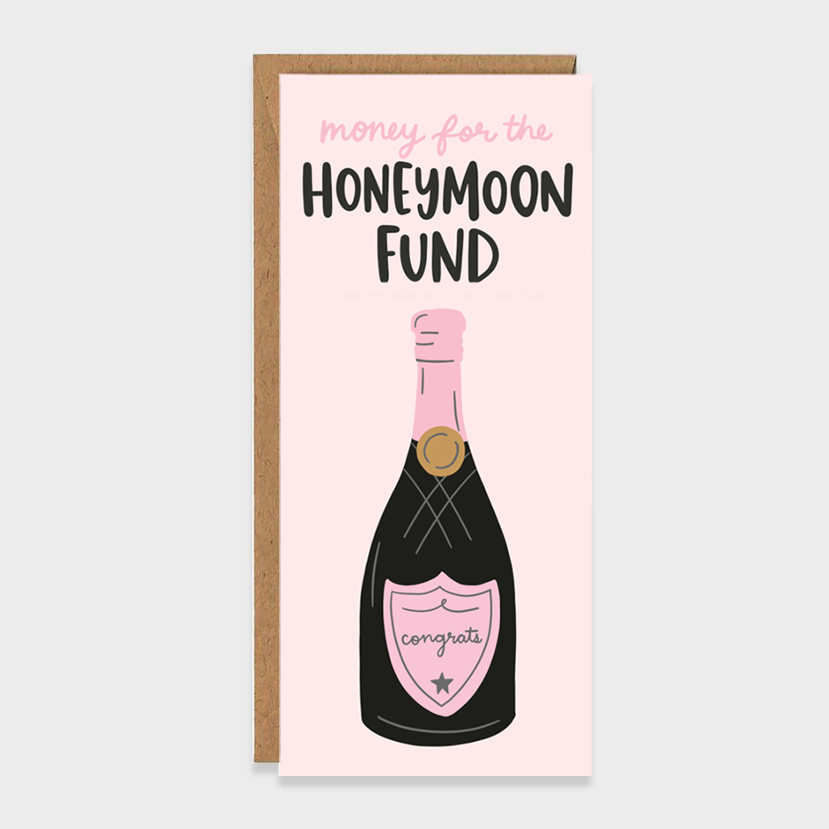 Brittany Paige - Money For The Honeymoon Money Holder Card