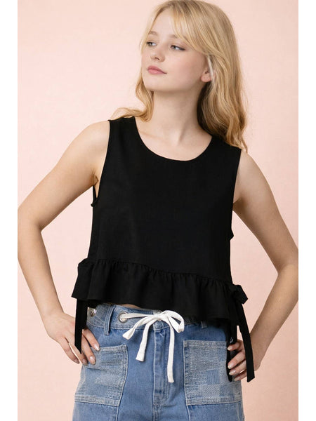Tie It Together Ruffle Top