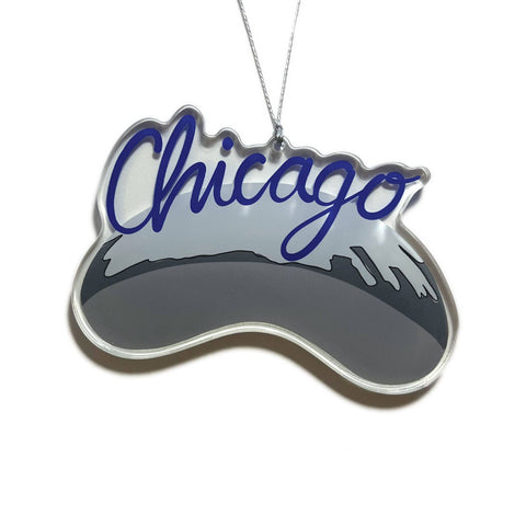 Chicago Bean Christmas Ornament