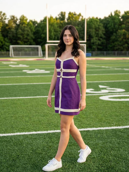 Purple Reign Gameday Dress
