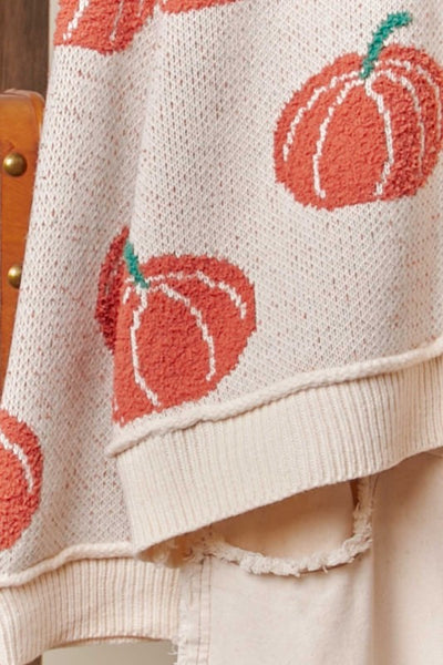 Pumpkin Patch Button Cardigan