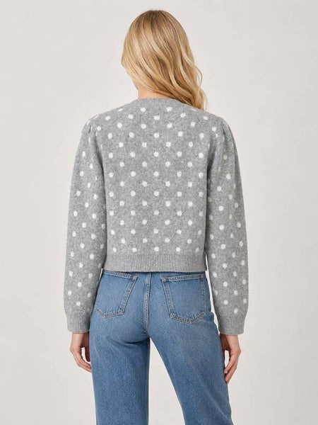 Dreamers by Debut - Playful Polka Dot Cardigan