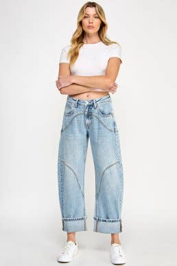 Skyline Barrel Leg Jeans