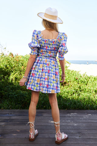 Checker and Fruit Dress