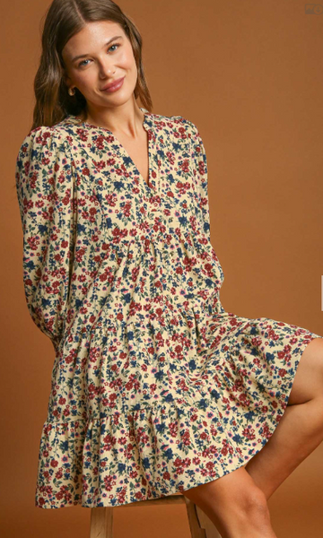 Oatmeal Umgee Corduroy dress