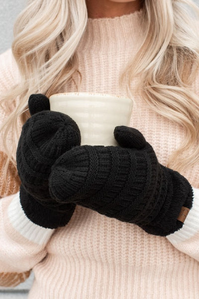 CC Fuzzy Lined Mittens