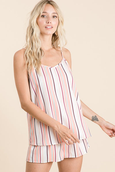 Striped 2-Piece Set