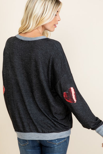 Heart On My Sleeve Top