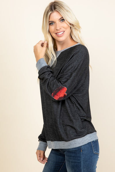 Heart On My Sleeve Top