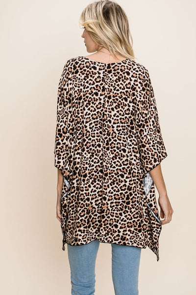 Leopard Oversized Top
