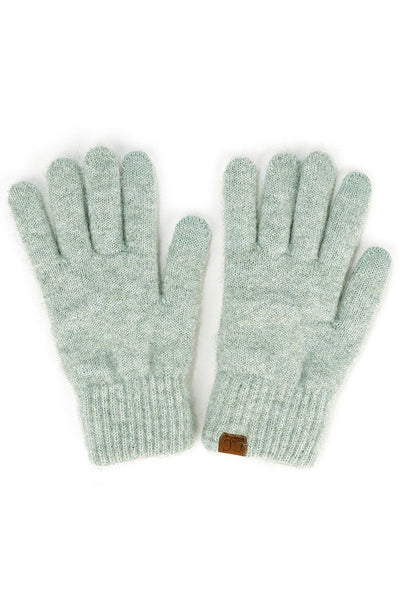 CC Heather Knit Smart Tips Gloves