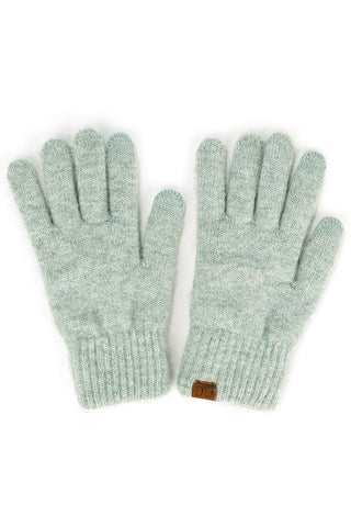 CC Heather Knit Smart Tips Gloves